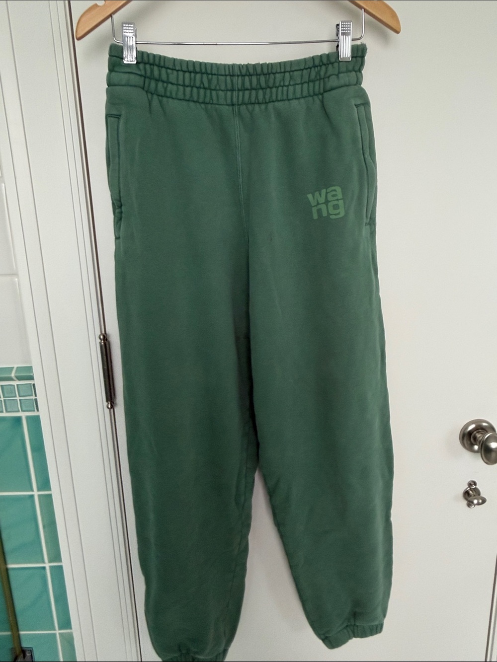 Alexander wang Green Sweat Pants